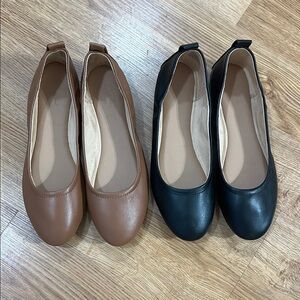 🆕 Two Pairs of Cute & Comfy Flats